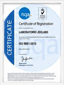 Certificación ISO 9001:2015 NQA - JEXLABS